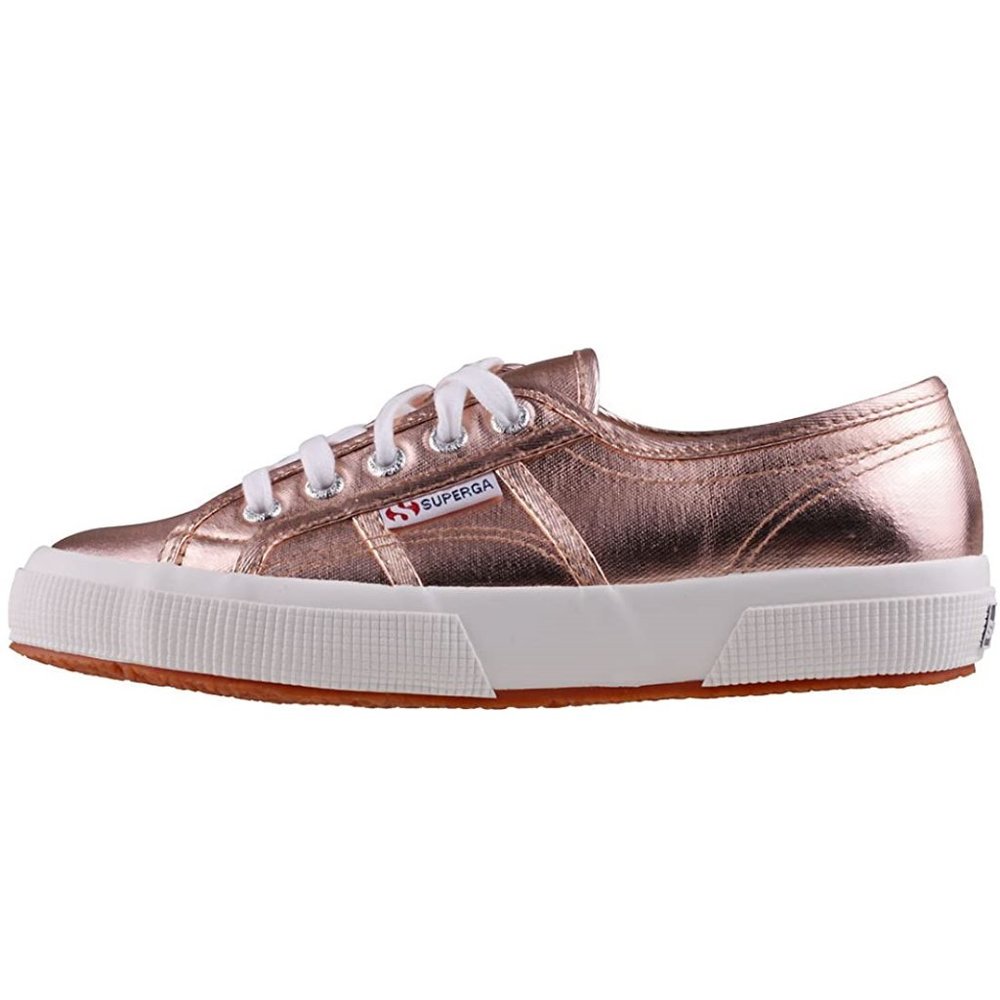 Superga Womens 2750 Cotmetu in Rose Gold 7.5
